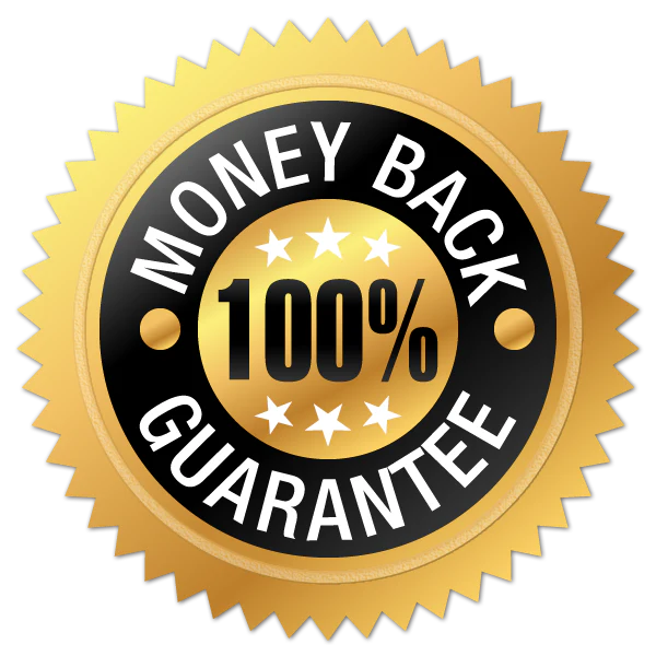Enjoy a 100% Satisfaction Guarantee